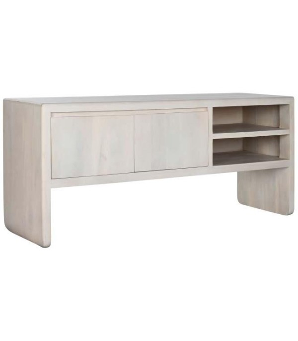 MUEBLE TV MANGO BLANCO