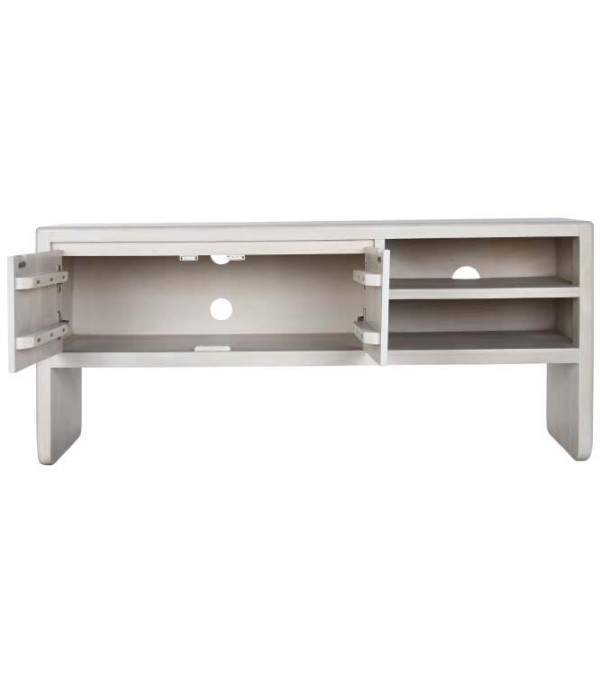 MUEBLE TV MANGO BLANCO