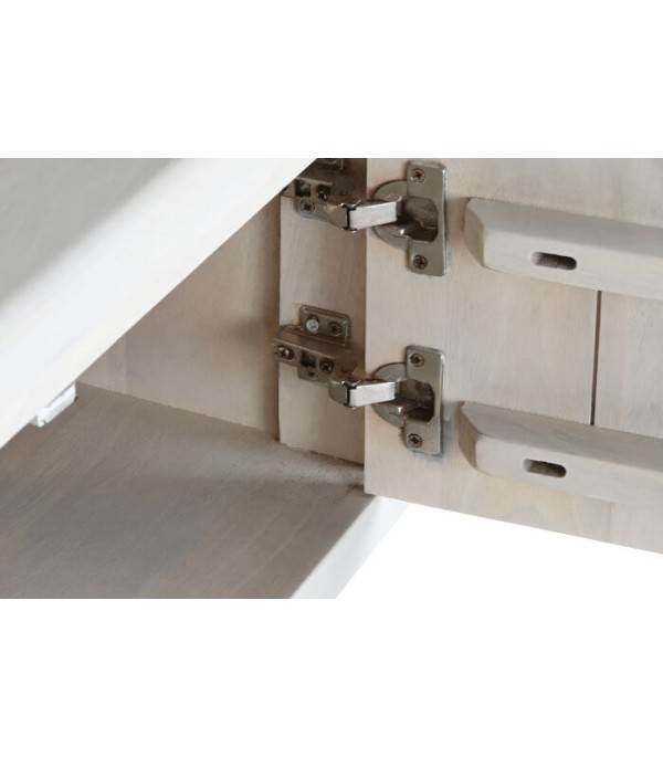 MUEBLE TV MANGO BLANCO