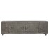 MUEBLE TV MADERA TALLADO GRIS