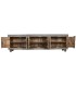 MUEBLE TV MADERA TALLADO GRIS