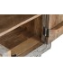 MUEBLE TV MADERA TALLADO GRIS