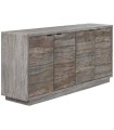 BUFFET MANGO PIEDRA RUGOSO GRIS 175X40X81 CM