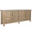APARADOR OLMO MACIZO NATURAL 230X48X96 CM