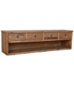MUEBLE TV MADERA RECICLADA PINO 200X45X55 CM