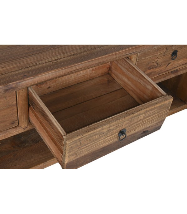 MUEBLE TV MADERA RECICLADA PINO