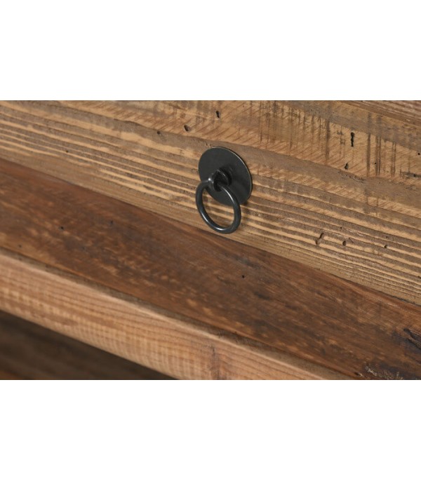 MUEBLE TV MADERA RECICLADA PINO