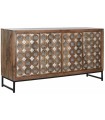 BUFFET MANGO ESPEJO NATURAL 150X38X80 CM