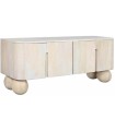 MUEBLE TV MANGO BLANCO 140X40X58 CM