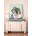 BUFFET MANGO  BLANCO 150X40X84 CM