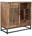 APARADOR MANGO CRISTAL LISTONES 90X40X90 CM