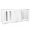 BUFFET MANGO ESPEJO BLANCO 175X40,5X83,5