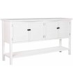 BUFFET ABETO MDF BLANCO 160X40X86 CM