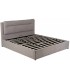 CAMA CANAPÉ GRIS TEJIDO DORMITORIO