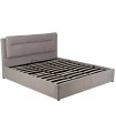 CAMA CANAPÉ GRIS TEJIDO DORMITORIO 191 X 212 X 113 CM