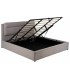 CAMA CANAPÉ GRIS TEJIDO DORMITORIO