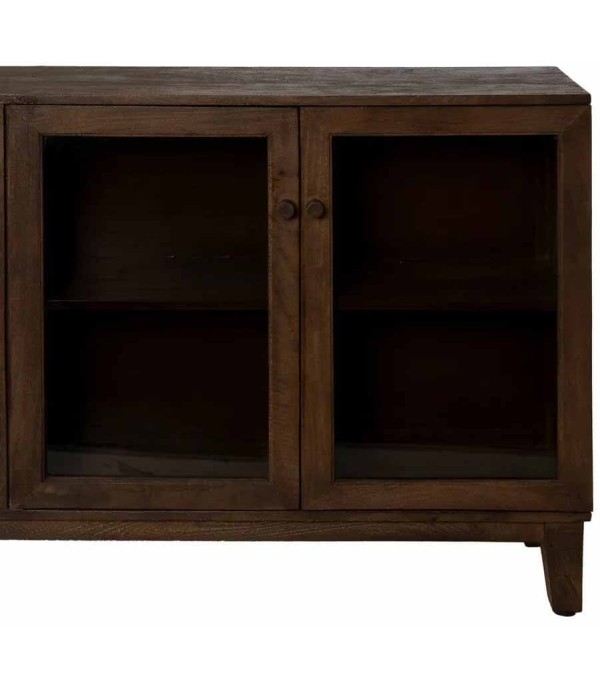APARADOR MARRÓN MADERA DE MANGO