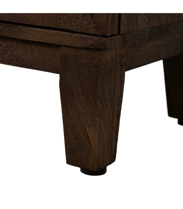 APARADOR MARRÓN MADERA DE MANGO