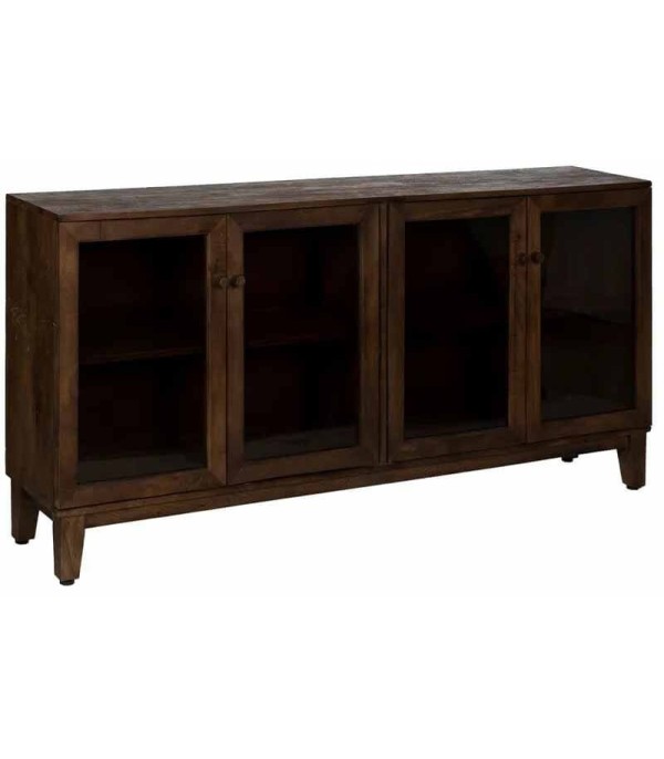 APARADOR MARRÓN MADERA DE MANGO