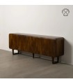 APARADOR MARRÓN MADERA DE MANGO SALÓN 234 X 44 X 86 CM