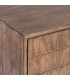APARADOR MARRÓN MADERA HIERRO