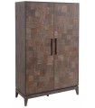 ARMARIO MARRÓN MADERA MINDI 110 X 45 X 180 CM