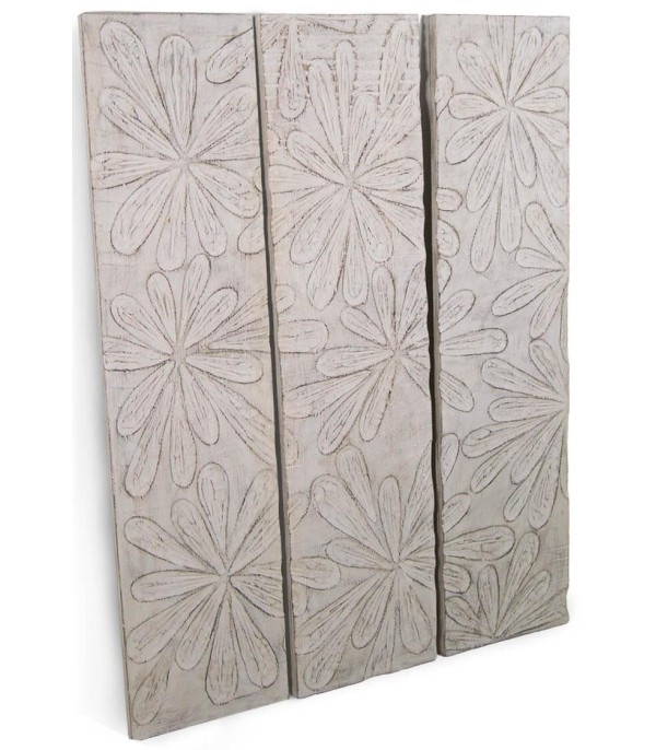 PANEL SUAR TALLA FLORAL BLANQUEADO