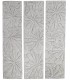 PANEL SUAR TALLA FLORAL BLANQUEADO