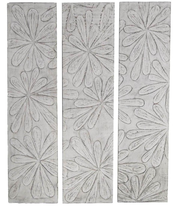 PANEL SUAR TALLA FLORAL BLANQUEADO