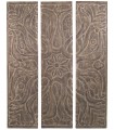 PANEL SUAR TALLA FLORAL SET DE 3