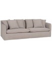SOFÁ TAUPE TEJIDO  237 X 91 X 78 CM