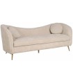 SOFÁ BEIGE TEJIDO 195 X 74 X 77 CM