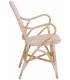 SILLA CON BRAZOS NATURAL BEIGE RATÁN