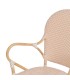 SILLA CON BRAZOS NATURAL BEIGE RATÁN