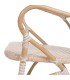 SILLA CON BRAZOS NATURAL BEIGE RATÁN