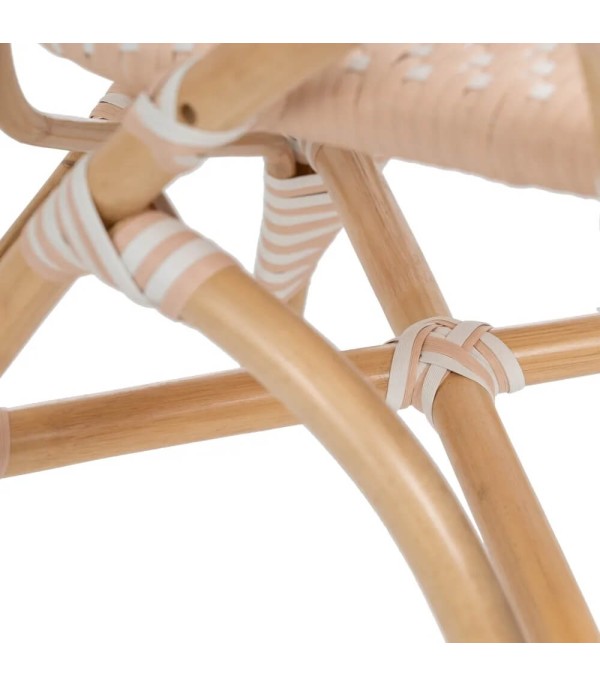 SILLA CON BRAZOS NATURAL BEIGE RATÁN