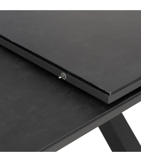 MESA COMEDOR EXTENSIBLE ANTRACITA