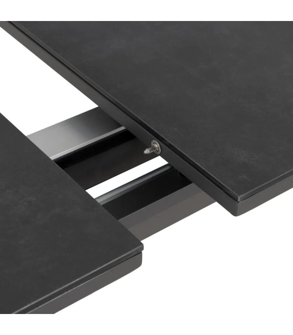 MESA COMEDOR EXTENSIBLE ANTRACITA
