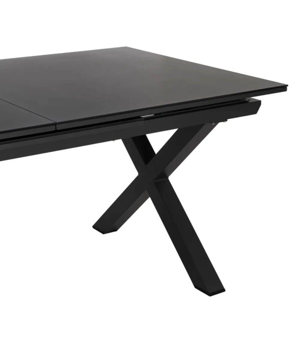 MESA COMEDOR EXTENSIBLE ANTRACITA