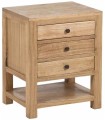 MESITA NATURAL MADERA MINDI DORMITORIO