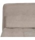 CHAISE LOUNGE TAUPE TEJIDO METAL