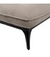 CHAISE LOUNGE TAUPE TEJIDO METAL