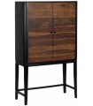ARMARIO MARRÓN NEGRO MADERA