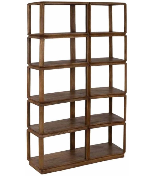 ESTANTERÍA MARRÓN MADERA DE MANGO