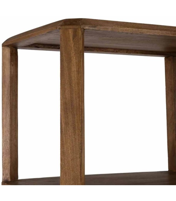 ESTANTERÍA MARRÓN MADERA DE MANGO