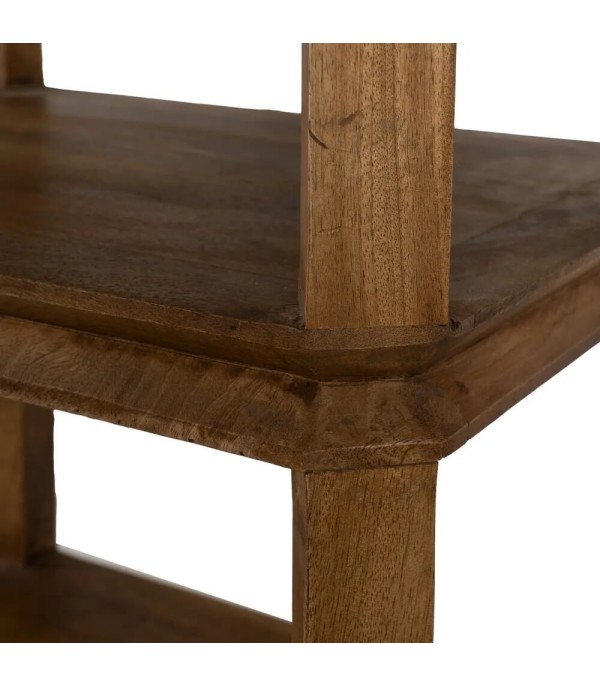 ESTANTERÍA MARRÓN MADERA DE MANGO
