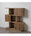 MUEBLE AUXILIAR NATURAL MADERA DE TECA 116 X 35 X 129 CM