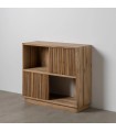 MUEBLE AUXILIAR NATURAL MADERA DE TECA 100 X 35 X 89 CM
