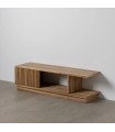 MUEBLE TV NATURAL MADERA DE TECA 135 X 35 X 39 CM