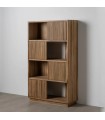 MUEBLE AUXILIAR NATURAL MADERA DE TECA 100 X 35 X 168 CM